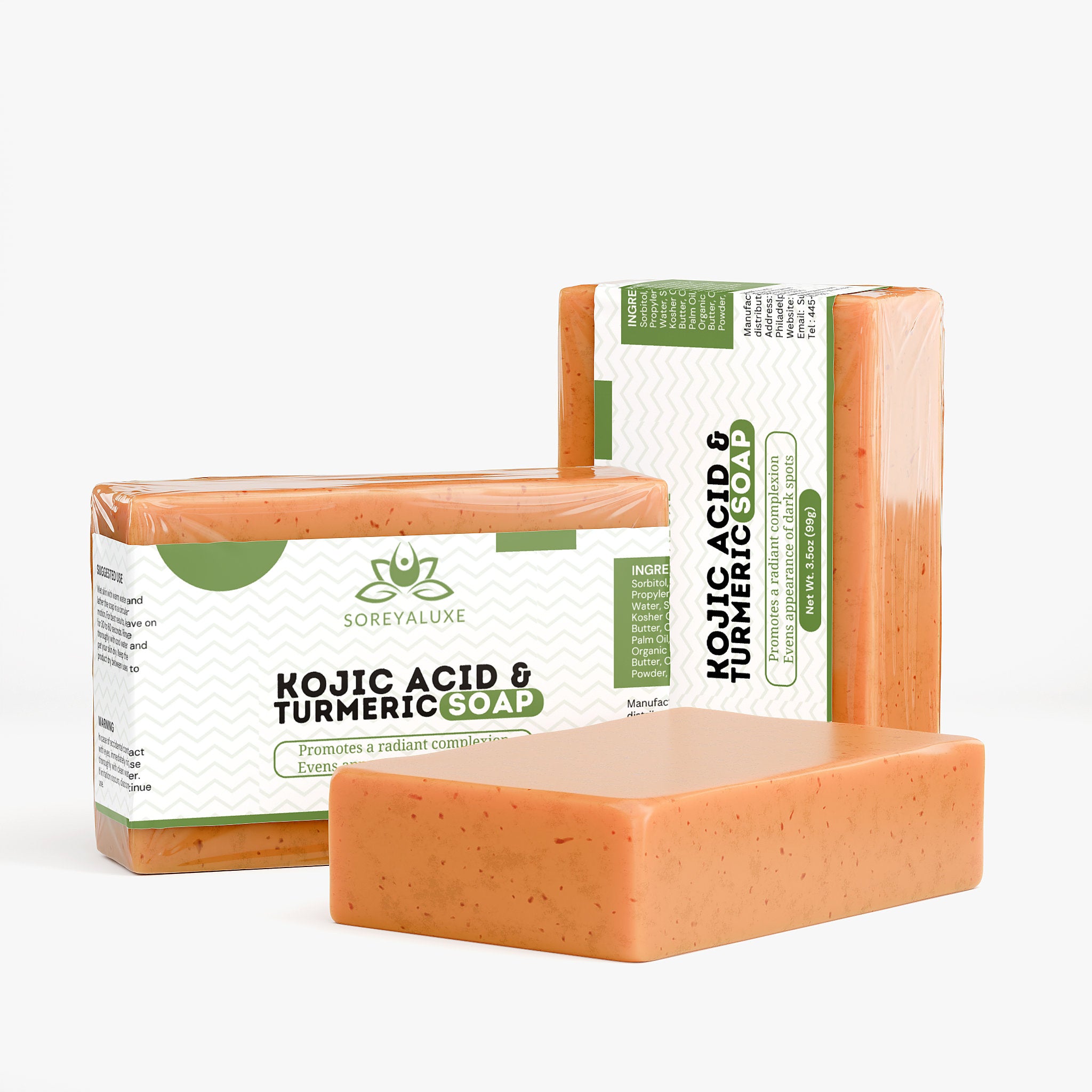 Kojic Acid & Turmeric Soap
